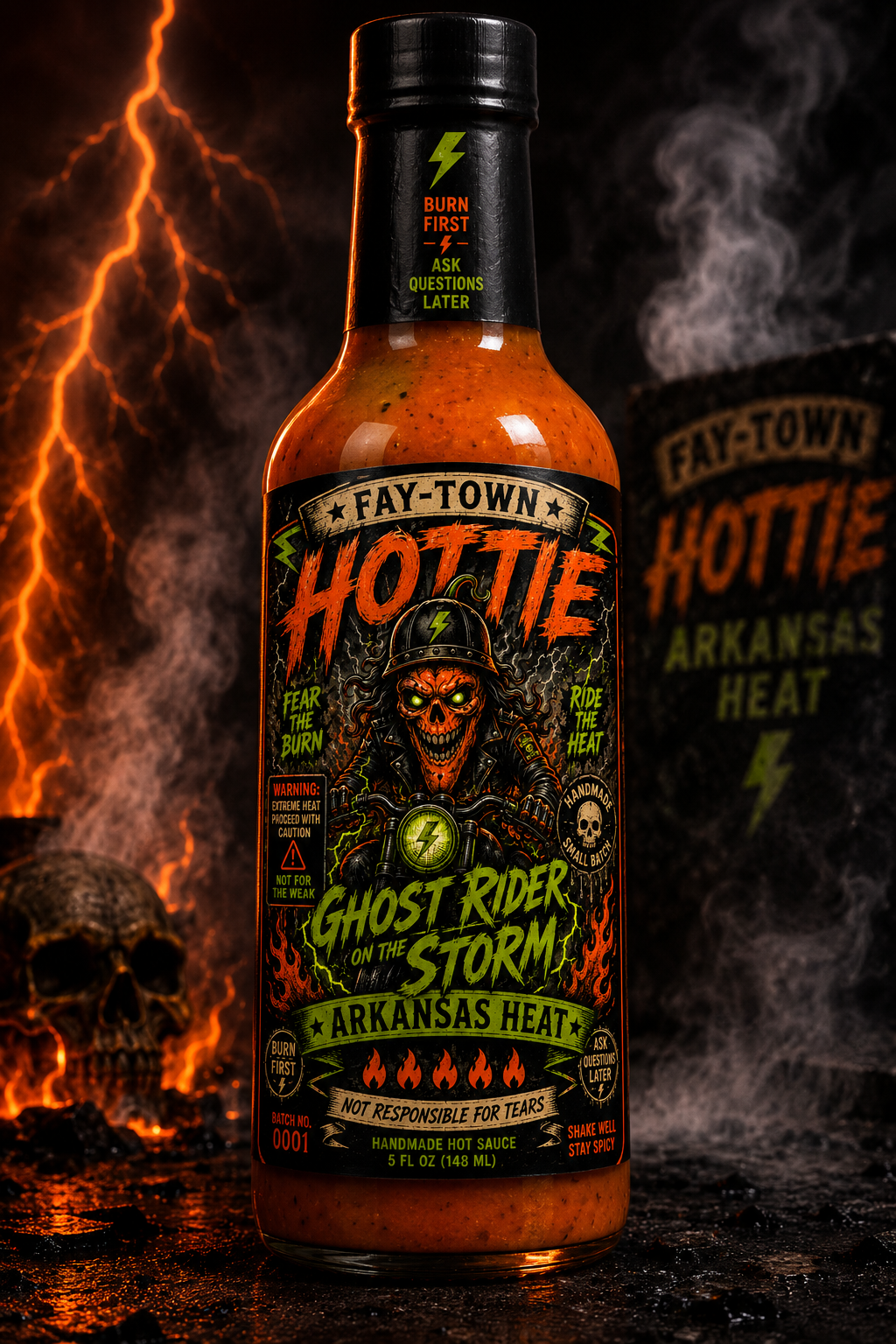 Ghost Rider bottle