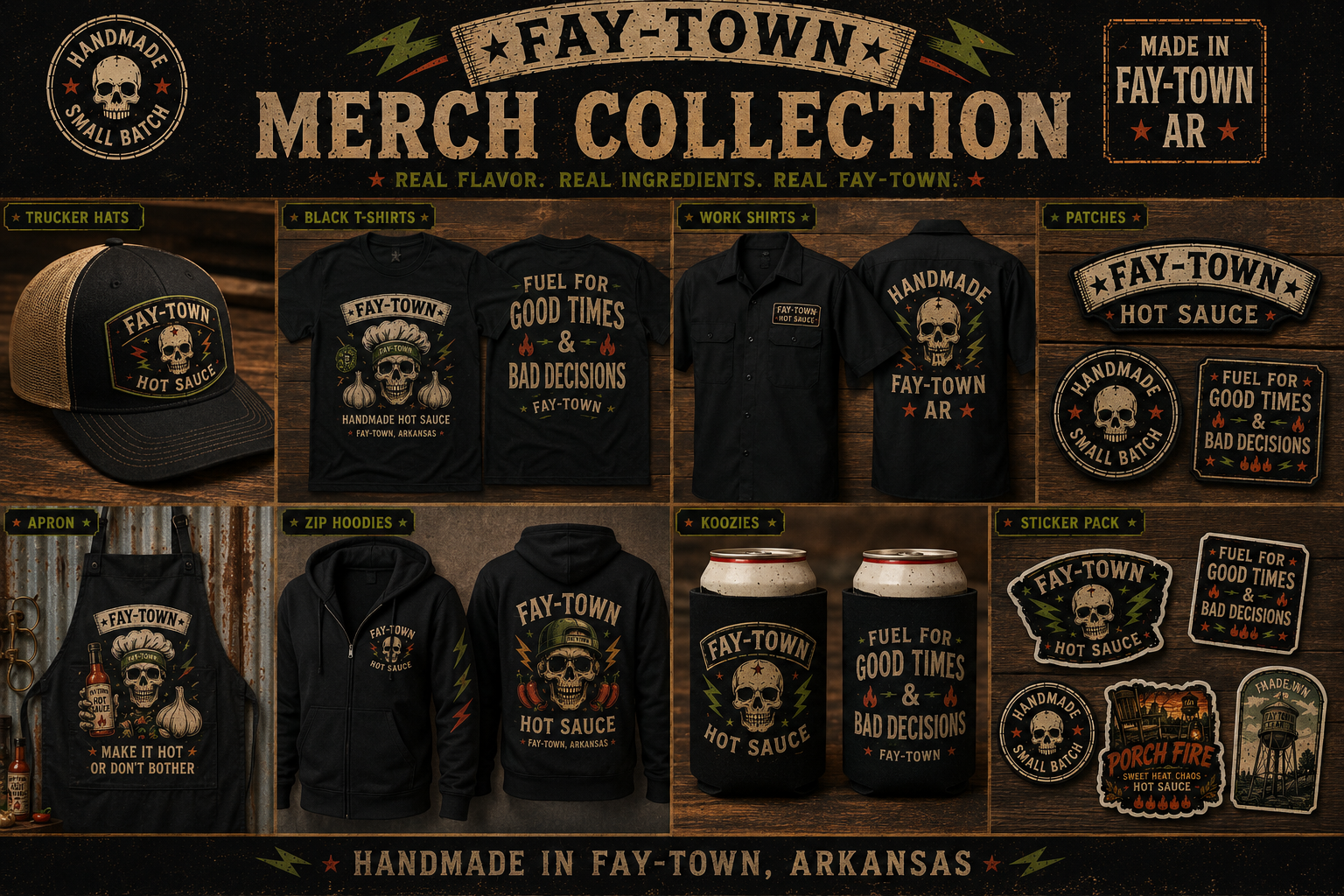 Fay-Town Hottie merch